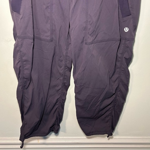 Lululemon Deep Indigo Dance Studio Underlined Cropped Pants Size 4 - Picture 6 of 13